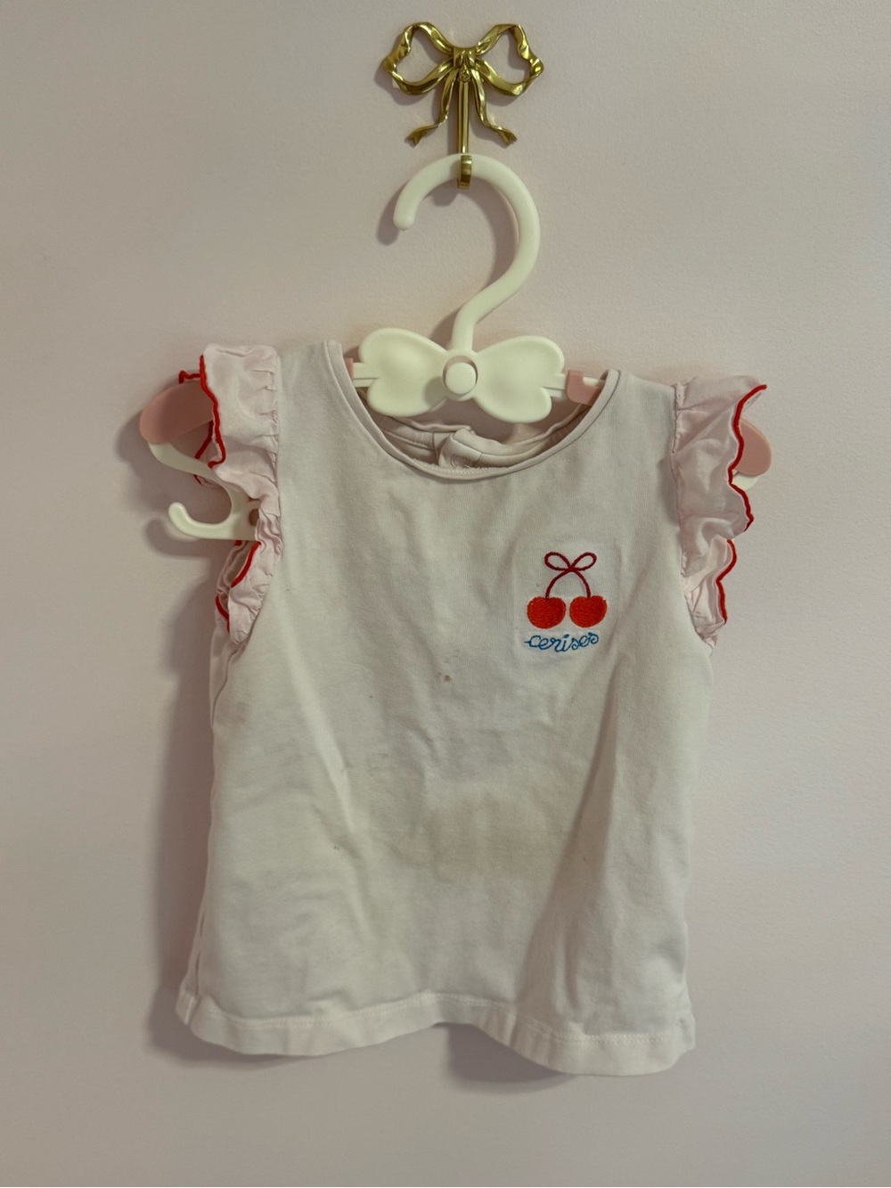 🍒 Jacadi Pink Tank Top